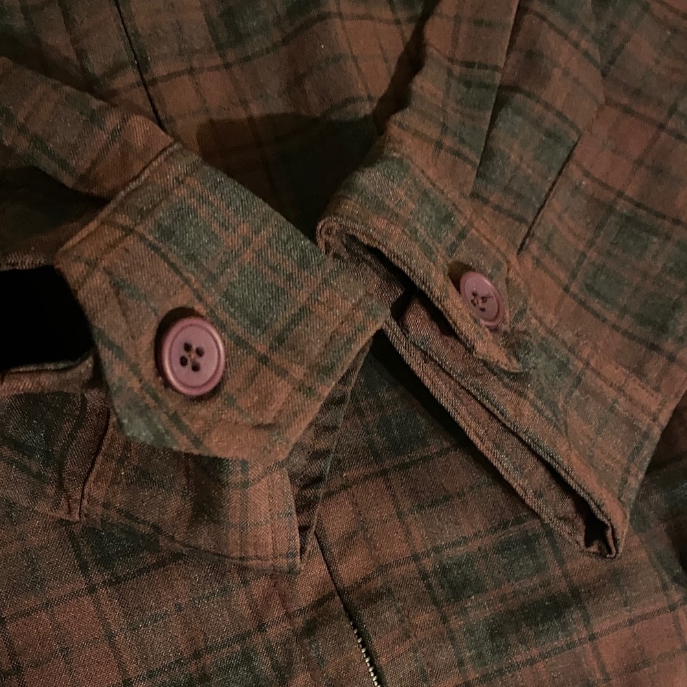 Asos Plaid Button-Up Jacket - Picture 2 of 6